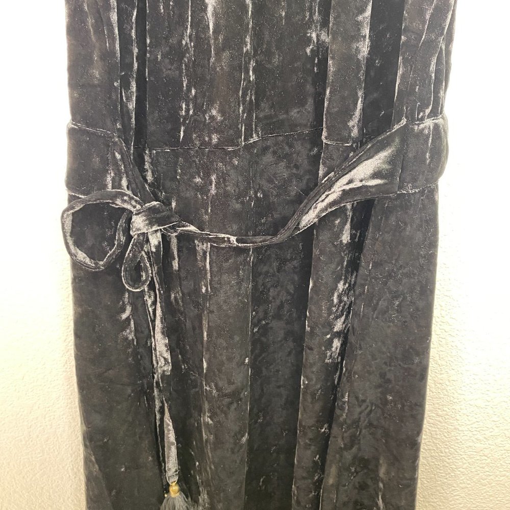 NWT Lysse Willa Crushed Black Velvet Dress - Picture 8 of 13